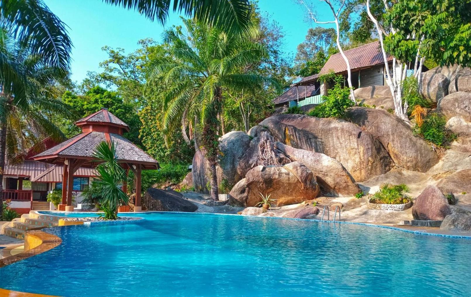 Samui Wooden Hill Apartment Lamai Beach  Bagian luar foto