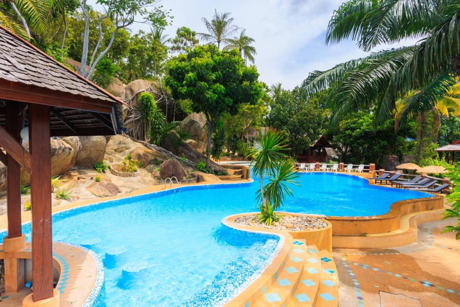 Samui Wooden Hill Apartment Lamai Beach  Bagian luar foto