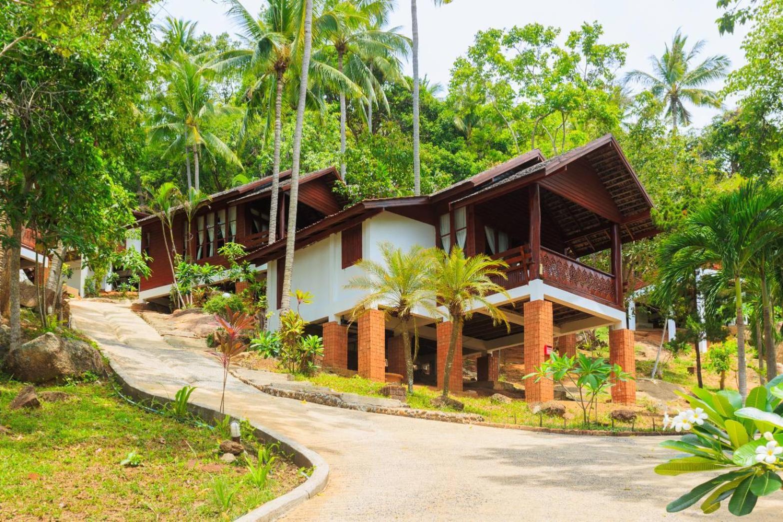 Samui Wooden Hill Apartment Lamai Beach  Bagian luar foto