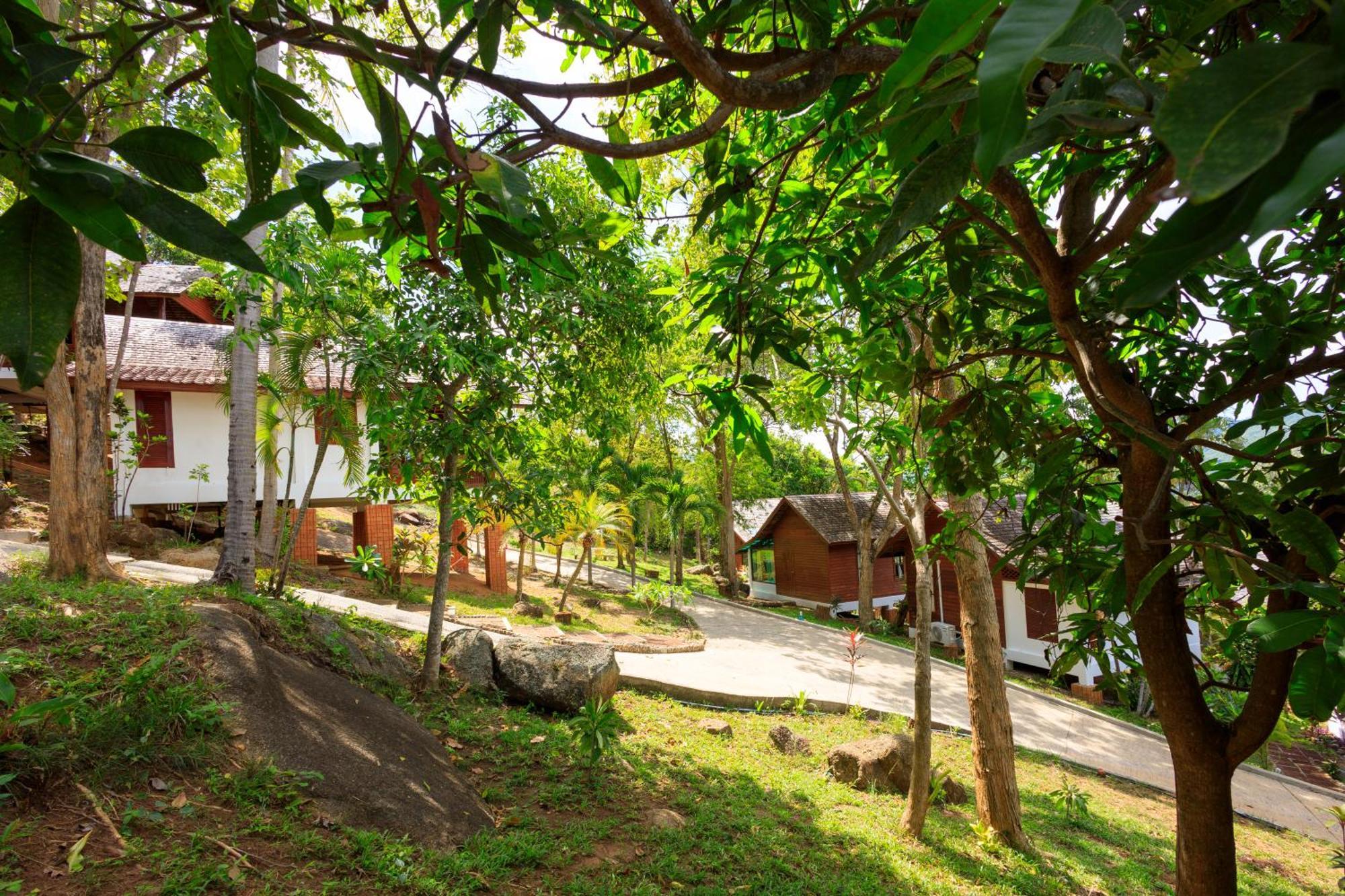 Samui Wooden Hill Apartment Lamai Beach  Bagian luar foto