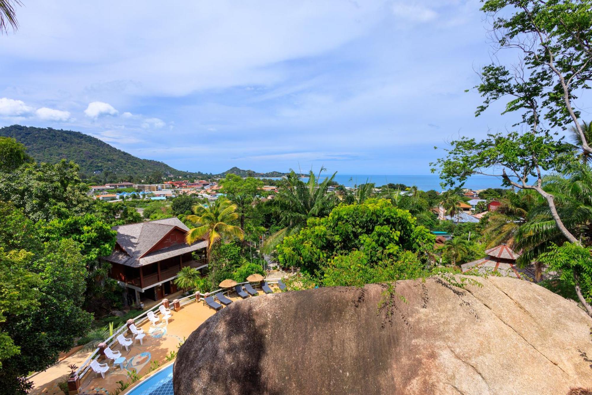 Samui Wooden Hill Apartment Lamai Beach  Bagian luar foto