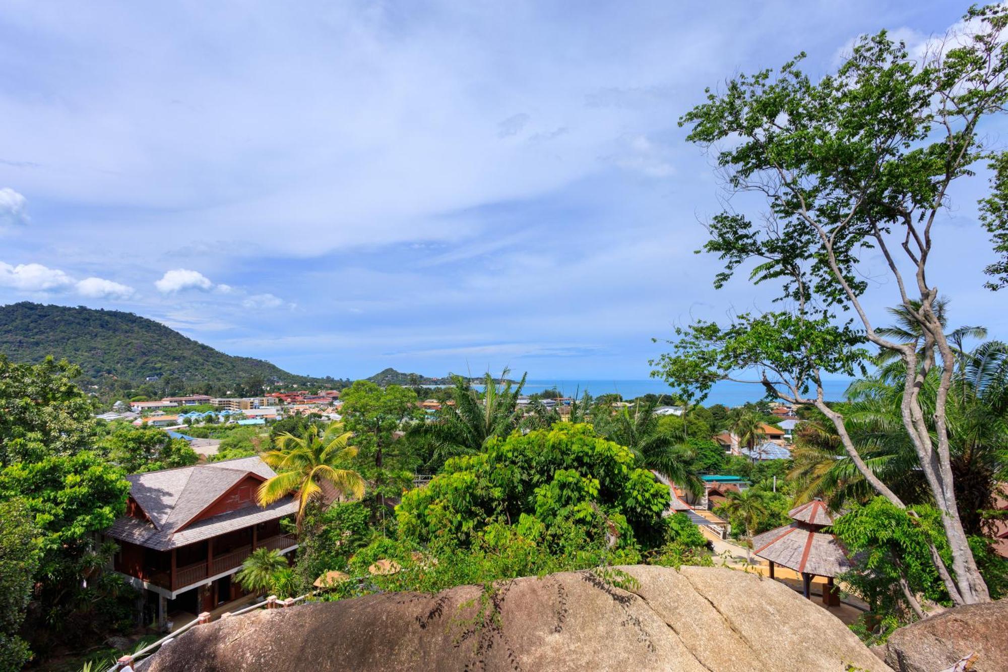 Samui Wooden Hill Apartment Lamai Beach  Bagian luar foto