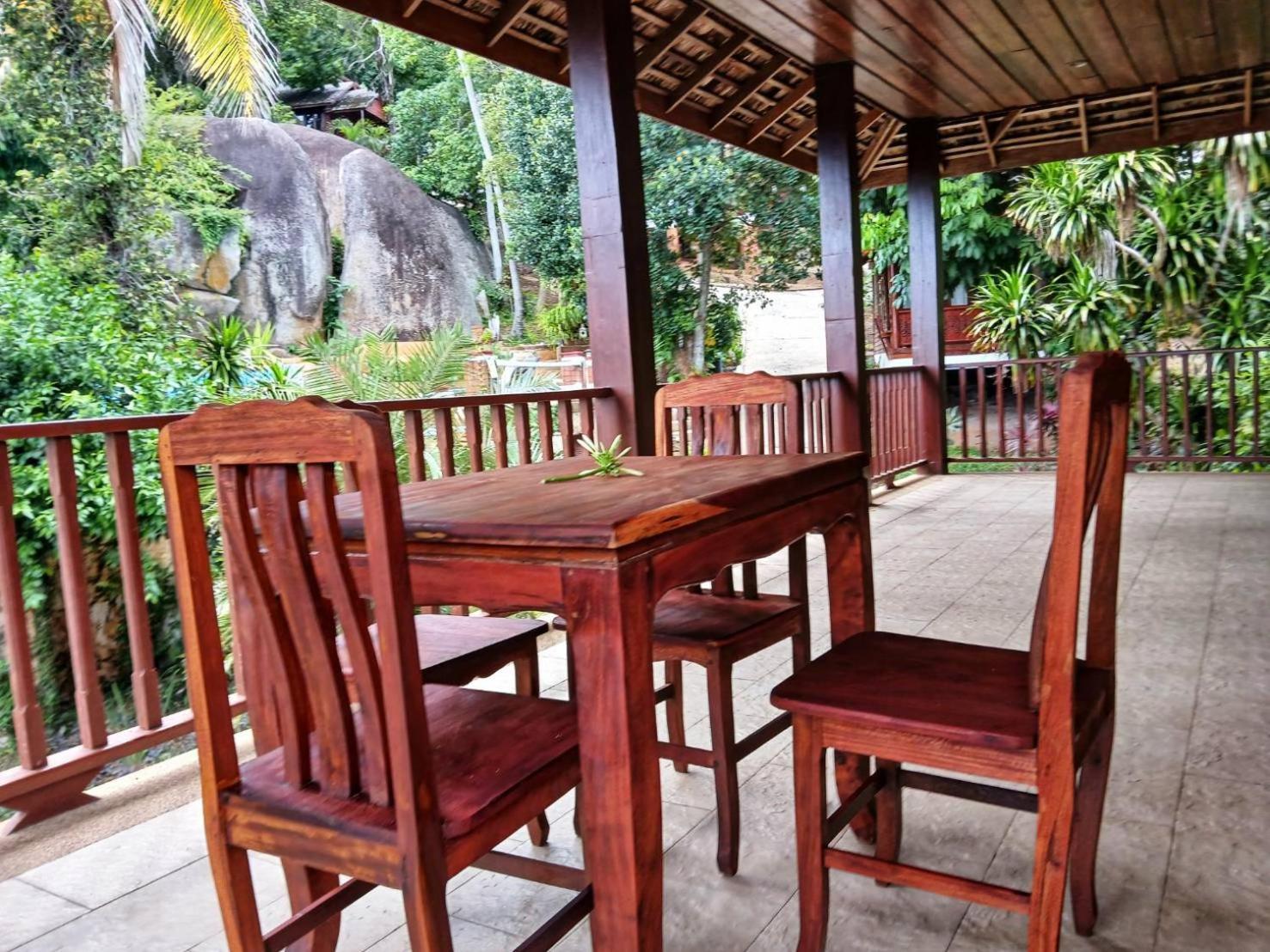 Samui Wooden Hill Apartment Lamai Beach  Bagian luar foto