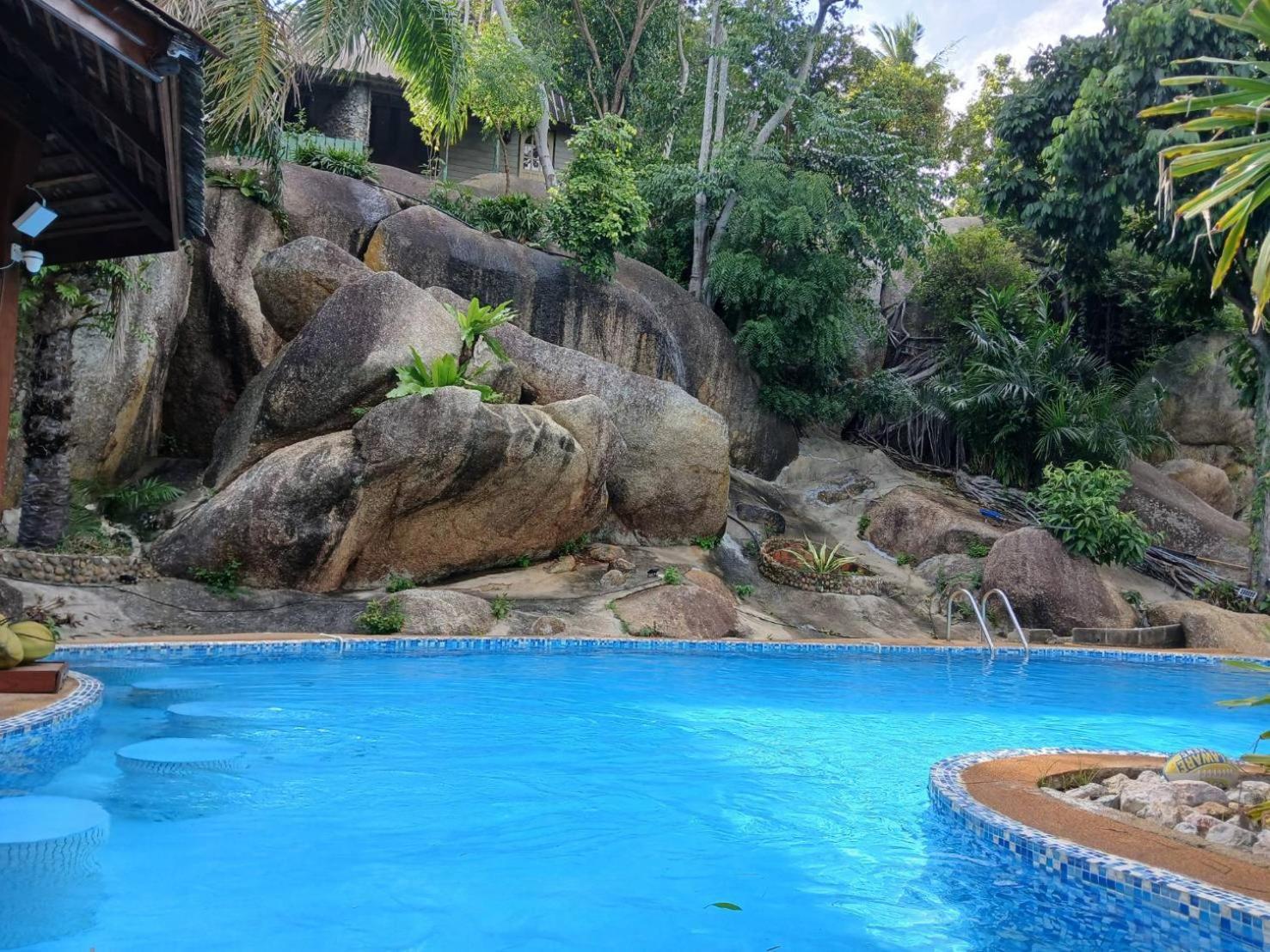 Samui Wooden Hill Apartment Lamai Beach  Bagian luar foto