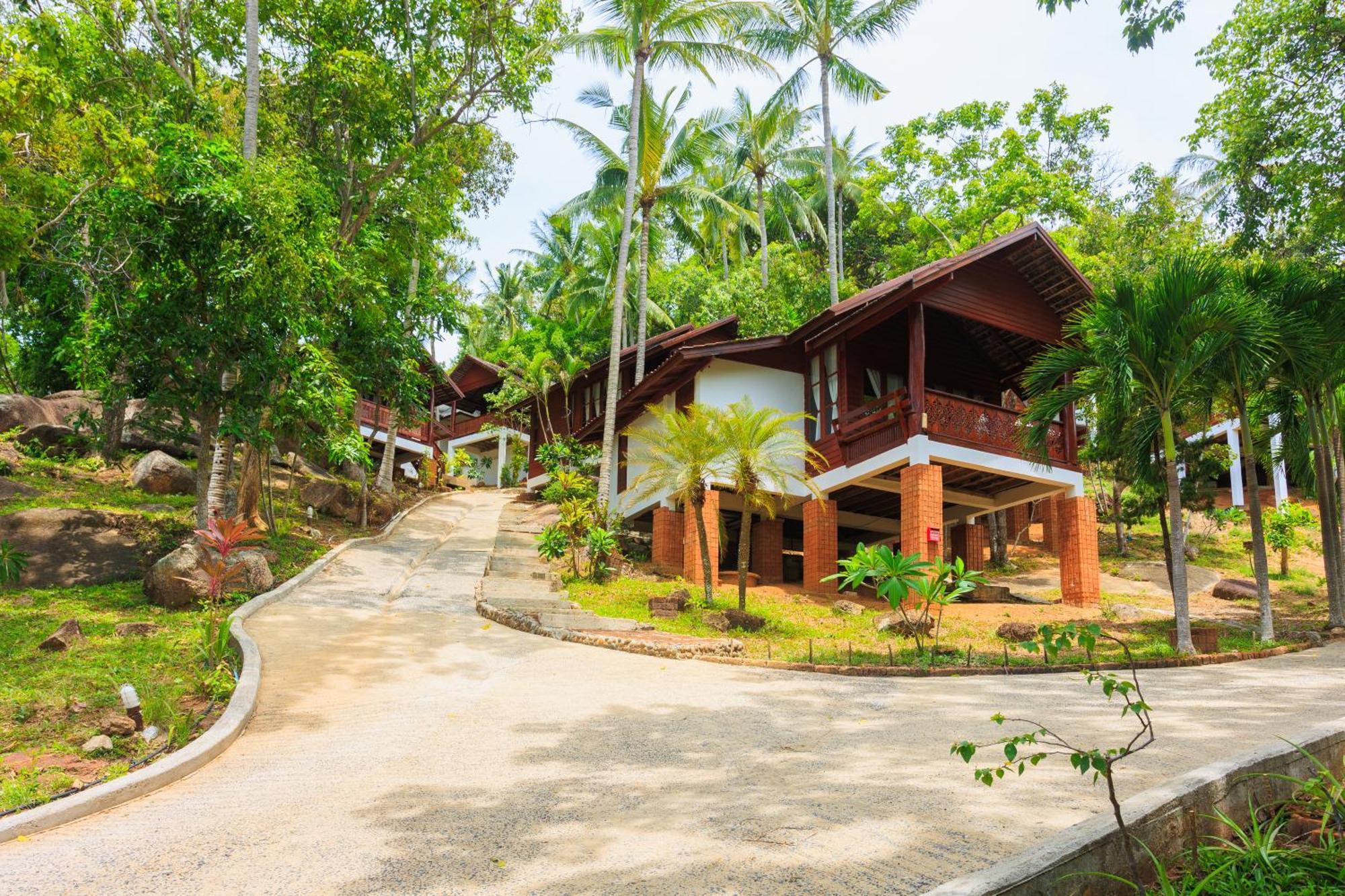 Samui Wooden Hill Apartment Lamai Beach  Bagian luar foto